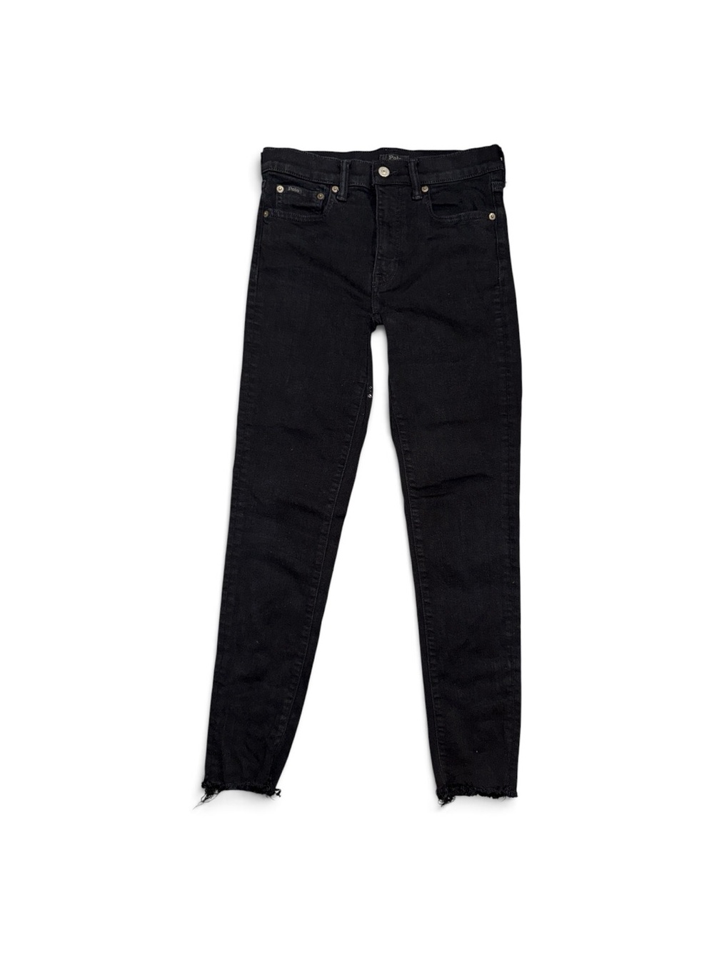 “The Tompkins “ 27 Black Ralph Lauren Polo
 High-Rise Skinny Ankle Jeans